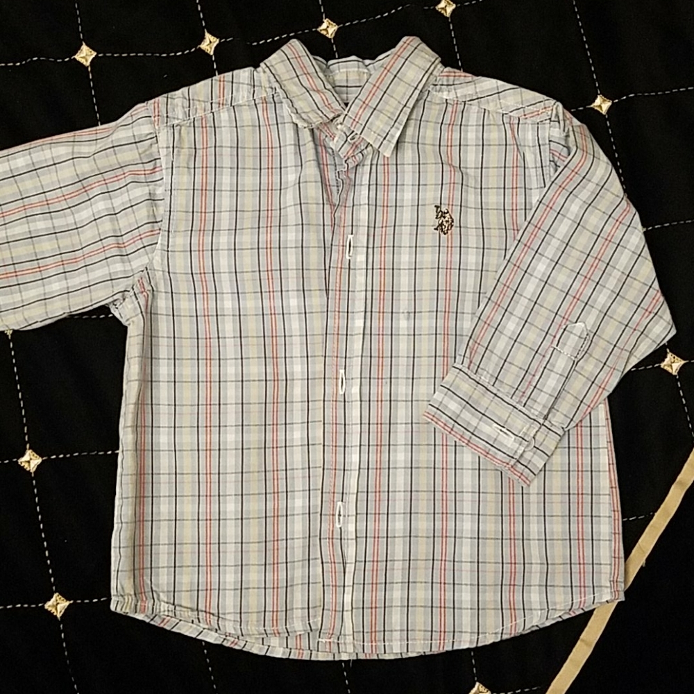 RALPH LAUREN Plaid shirt 24m